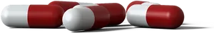 Redand White Capsules PNG Image