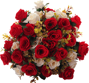 Rose Bouquet Png Download Image - Red Rose Bouquet Png, Transparent Png PNG with transparent background