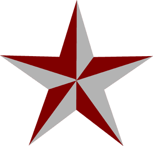 Military Star Clipart - Red Stars Png, Transparent Png PNG image with transparent background
