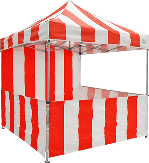 Transparent Carnival Tent Png - Carnival Tents Red And White, Png Download PNG image with transparent background