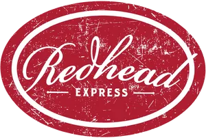 Redhead Express Vintage Logo PNG Image