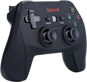 Redragon Gamepad Black PNG Image