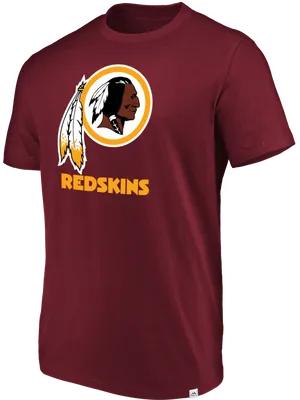 Redskins Logo Maroon T Shirt PNG Image