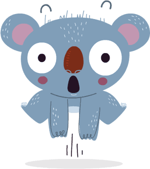 Ree Koala Emoji - Koala PNG image with transparent background