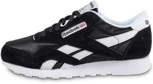 Reebok Classic Blackand White Sneaker PNG Image