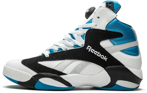 Reebok Classic Blue White Sneaker PNG Image