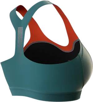 Reebok Sports Bra Product Showcase PNG Image