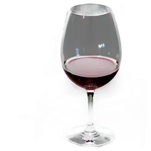 Reflective Red Wine Glass Png Vna PNG Image