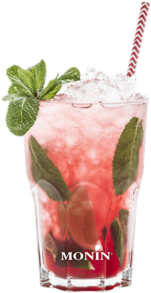 Mojito Fraise Monin, HD Png Download PNG with transparent background