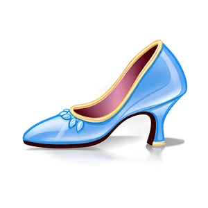 Regal Cinderella Shoe Depiction Png Mgy PNG Image