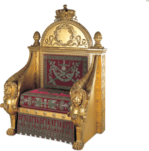 Download Throne Png Transparent - Throne Ancient Roman Chair, Png Download PNG image with transparent background