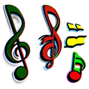 Reggae Music Notes Png Lrt PNG Image