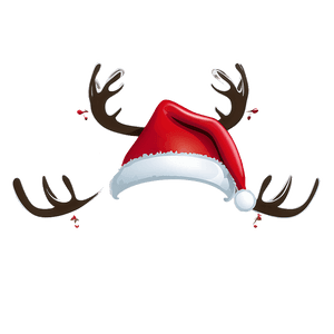 Reindeer Christmas Hat PNG gwb PNG