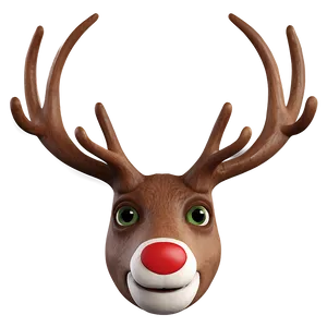 Reindeer Face Mask Png 06282024 PNG Image