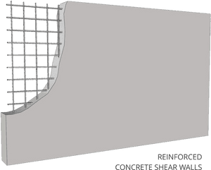 Image Reinforced Concrete Shear Walls On Https - Reinforced Concrete Png, Transparent Png PNG image with transparent background