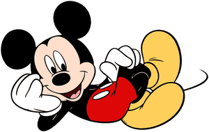 Transparent Relax Clipart - Disneyclips Com Mickey Mouse, HD Png Download PNG image with transparent background