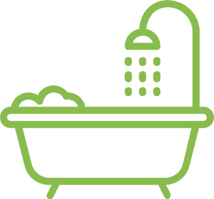 Shampoo Clipart Bathroom Toiletries - Bathtub Svg, HD Png Download PNG