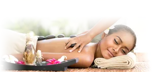 Relaxing Spa Massage Experience PNG Image