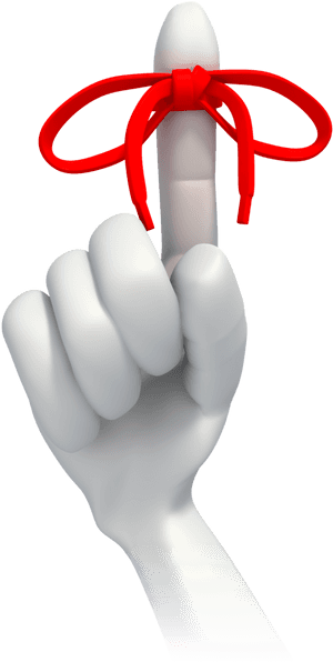 Remember Finger With String Clip Art - Don T Forget Png, Transparent Png PNG image with transparent background