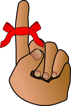 Finger,stomach,thumb - Reminder Clip Art, HD Png Download PNG with transparent background