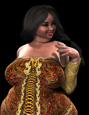 Renaissance Inspired Digital Artwork PNG image with transparent background