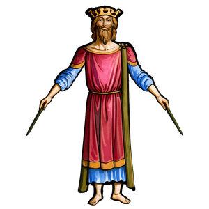 Renaissance Manuscript Illumination PNG 06252024 PNG