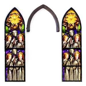 Renaissance Stained Glass Png Rpb PNG Image