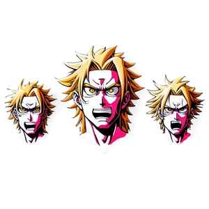 Rengoku Manga Expressions Png Yaq40 PNG Image