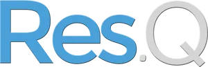 Res Q Logo Blue Background PNG Image