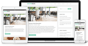 Responsive Wordpress Blog Free, HD Png Download PNG image with transparent background