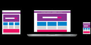 Responsive Web Design Across Devices PNG image with transparent background