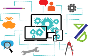 Web Designing Dubai, A Web Design And Web Development - Web Development Vector Free, HD Png Download PNG image with transparent background