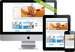 Responsive Web Design Showcase PNG image with transparent background