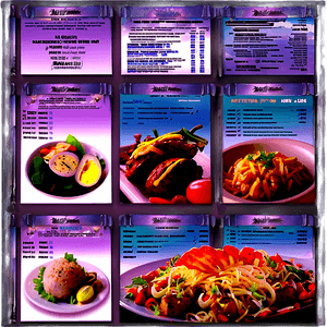 Restaurant Menu PNG 05242024 PNG with transparent background
