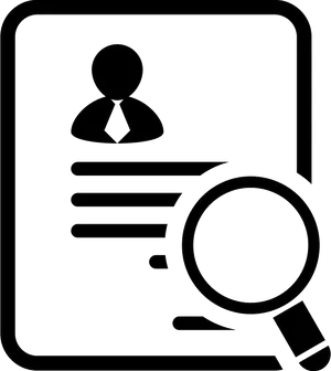 Resume Search Icon PNG Image