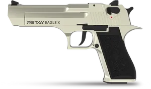 Retay Eagle X Handgun Side View PNG Image