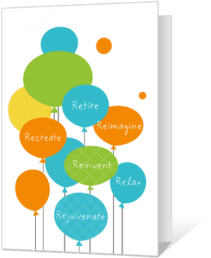 Happy Retirement Png - Retirement Card Templates Free Download, Transparent Png PNG image with transparent background