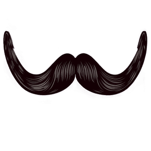 Retro 70s Mustache PNG 92 PNG