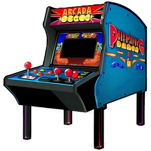 Retro Arcade Game Png Sol PNG Image