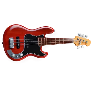 Retro Bass Guitar Png 06202024 PNG Image