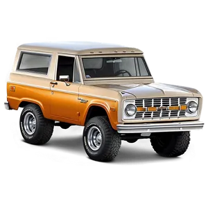 Retro Bronco Png 06252024 PNG Image