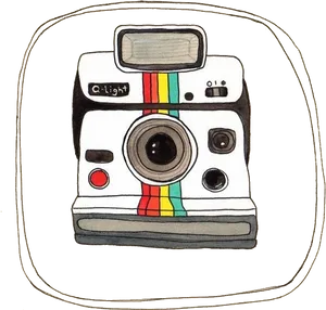 Retro_ Camera_ Vector_ Art.png PNG Image