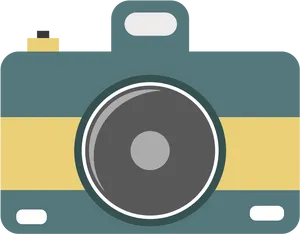 Retro_ Camera_ Vector_ Illustration PNG Image