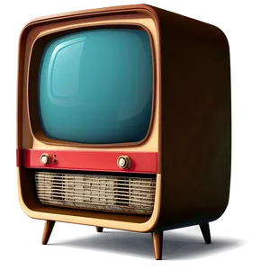 Retro Cartoon Tv Set Png 86 PNG Image