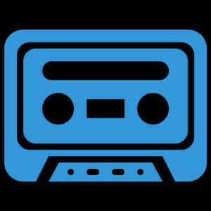 Retro Cassette Player Icon PNG image with transparent background