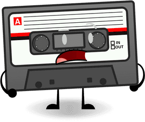 Clipart Music Cassette Tape - Cassette Tape Png, Transparent Png PNG image with transparent background