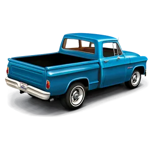 Retro Chevy Truck Illustration Png Cxx PNG Image