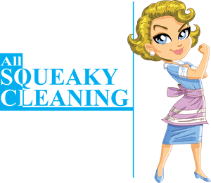 Retro Cleaning Service Logo PNG image with transparent background