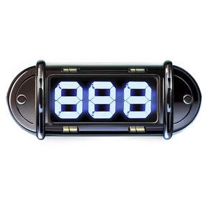 Retro Countdown Timer Png 06282024 PNG Image