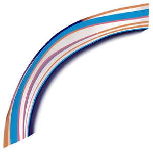 Retro Curve Details PNG aqo PNG with transparent background